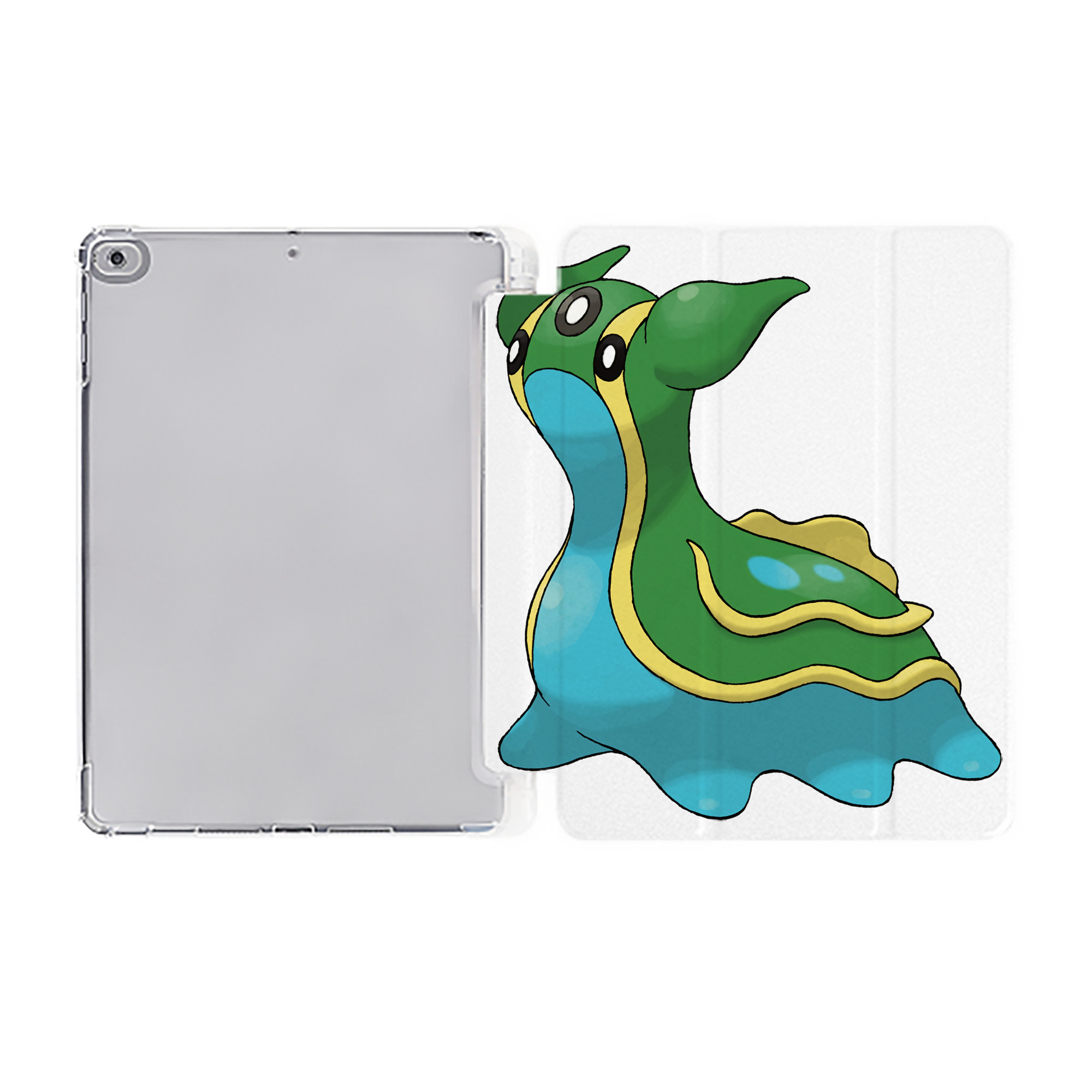 （画像用） ポケットモンスター Pokémon IPad ケース ペン収納付き 三つ折りスタンド PUレザー×シリコン 対応機種9.5/10.5/10.9インチ